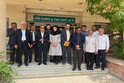 بازدید فرماندار ویژه شهرستان کازرون از بیمارستان امام سجاد (ع) خشت و کنارتخته